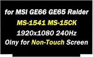 PEHDPVS Replacement for MSI MS-1541 MS-15CK MS-16V1 MS-16V4 LQ156M1JW04 LQ156M1JW06 LQ156M1JW08 40Pi