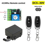 433MHZ 330MHz Remote Control Gate Door Universal Modul Receiver Relay