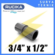 Over sock/Reducer 3/4 x 1/2 Inch AW Rucika Rucika Over Sok/