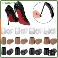 BEAUGREEN Silencer Heel Protector, Round Shape Non-slip Heel Protector, Protector Shockproof Silence