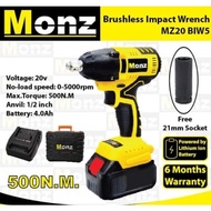 Monz 2 In 1 Cordless Brushless Electric Impact Wrench Drill Screwdriver Impact Driver Ratchet 1/2 " Bossman  Milwaukee