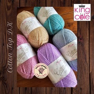 King Cole Knitting Yarn - COTTON TOP Dk