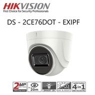 Hotdeal 2MP Hikvision DS-2CE76D0T-EXIPF / DS-2CE76D0T-ITPFS ( Mic ) Full HD 1080P IP66 Indoor IR Dom