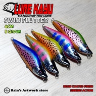 Swim Flutter Pencil Bait Swimmer Bait Casting UL Lure