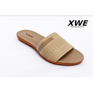 XWE 8198 Women Slide Flat Shoes / Made in Malaysia