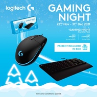 Logitech G102 Light Sync Gaming Mouse Black + Logitech G213 Prodigy Gaming Keyboard