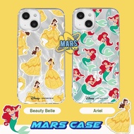 Cp52 CASE HOLOGRAM FEATHER PRINCESS ARIEL BELLE SAMSUNG A22 A52 A13 A23 A54 A05 A05S A15 A35 A55 S23