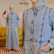 [2WINS] Aysha Denim Dress