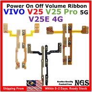 ORl NGS Brand Power On Off Volume Flex Cable Ribbon Compatible For VIVO V25 5G / VIVO V25 Pro 5G / V
