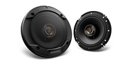 Kenwood KFC-1666R Road Series Car Speakers (Pair) - 6.5" 2-Way Car Coaxial Speakers, 300W, 4-Ohm Imp