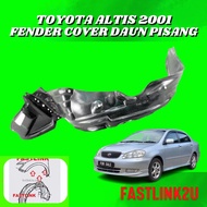 Toyota Altis 2001 Fender Cover Liner Protector Daun Pisang 100% New Baru High Quality