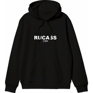 Rucass1989 Hoodie Sweatshirt Men Unisex Adult Black - Sweater Hoodie Jumper Cotton Flecee