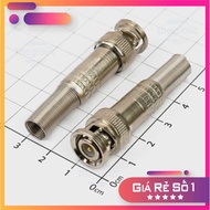 [3 Pieces]- BNC-Q9-75-5 BNC Male Connector Straight Wire Truong Giang Components 86