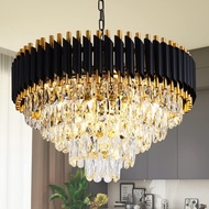 Modern Lampu Hiasan Siling LED Kristal Candelier Deco Ceiling Pendant Crystal Light Crystal Chandeli