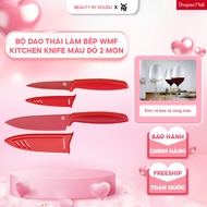 Set OF 2 WMF TOUCH 2PC KNIVES SET OF KITCHEN KNIVES RED - Genuine Products