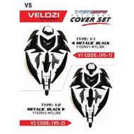 VELOZI YAMAHA Y15ZR V1 V2 Y15 ( KOSONG ) PLAIN COLOUR FULL BODY COVERSET COVER SET KAVER motorcycle 
