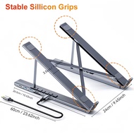 KEBETEME 8-In-1ขายึดแท่นวางมือถืออลูมิเนียมอัลลอยด์ TYPE-C ฮับที่จับแล็ปท็อปเพื่อหัวแปลงสัญญาณ HDMI 