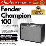 FENDER Champion 100G Guitar Combo Amplifier (100watts) 100w amplifier speaker guitar keyboard lead amp Champion 100