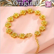 Gold lady bracelet Gelang emas 916 tulen bajet good