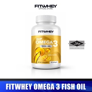 FITWHEY SUPPLEMENTS SUPER OMEGA 3  (EPA 400 mg.  DHA 300 mg.)