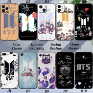 BTS Team Logo Silicone Soft Cover Camera Protection Phone Case Samsung Galaxy S22 S30 Plus Pro Ultra