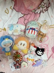 Sanrio, Kirby, Sumikko Gurashi 公仔