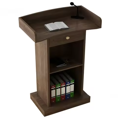 Office Furniture Reception Desks Podium Speech School Church Lectern Pulpit Simple Modern Meeting Ro