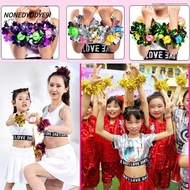 NONEDYODYE9I 2pcs Sports Game Pompoms, Apply to Sports 10 Styles Cheap Practical Cheerleading,  Spor