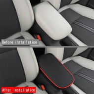 Car Center Console Lid Armrest Box Leather Protective Cover Cushion Pad for -V Vezel 2021 2022