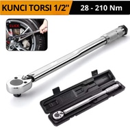 TORQUE WRECH/ TORQUE Wrench Ratchet Wrench 1/2 inch Torque Wrench 28-210 Nm Adjustable Torque Wrench