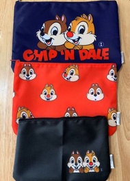 聖誕交換禮物 新年利事 洗手液 口罩收納袋 Chocoolate Chip & dale 綱牙大鼻 收納袋 化妝袋 M巾袋 旅行 