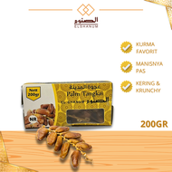 Kurma Palm Fruit 200gr - KurmaTunisia Tangkai - kurma kering tidak terlalu manis - SHABANI STORE