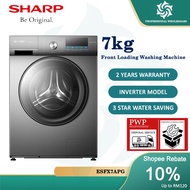 SHARP 7kg/ 8kg/ 9kg/ 10kg Inverter Intelligent Inverter Front Load Washing Machine