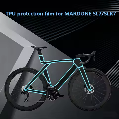 TPU Invisible Bicycle Paint Protection Film For Trek Madone SLR7 SL7 Full Body Wrap Sticker Self-Hea