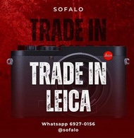 比較過就知 Trade in 新或二手 Leica 各樣產品 機身及鏡頭 Leica Q343 Q328 Q2 Q2 Monochrom Reporter Reportor Ghost Q QP M8
