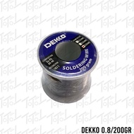 Dekko Timah 0.8 200Gram / Dekko 0.8/200Gr / Dekko Timah 0,8 Mm 200 Gr