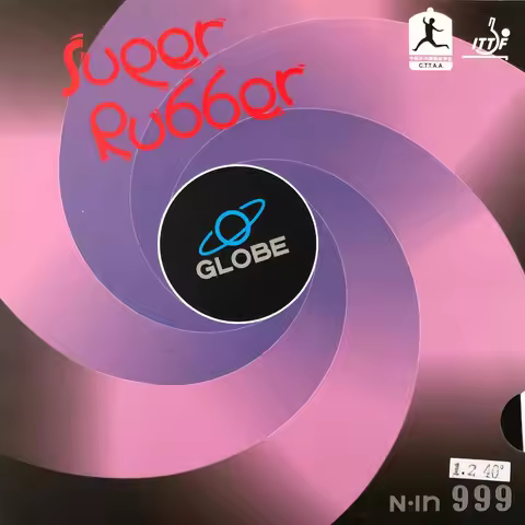Globe 999 Pips-In Table Tennis PingPong Rubber with Japanese Sponge
