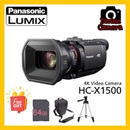 Panasonic HC-X1500 UHD 4K HDMI Pro Camcorder with 24x Zoom