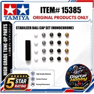 Tamiya 15385 Stabilizer Ball Cap Set Monochrome Black White Mini 4WD