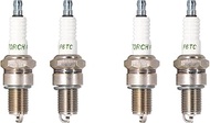 PK4 TORCH F6TC Spark Plug 131-047 Replace for NGK BP6ES Spark Plug, for Bosch W6D Spark Plug, for CH