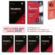 Book - Cambridge B1 Preliminary 1,2, B1 for Schools 1,2,3, for Schools Trainer 1 - free mp3 audio