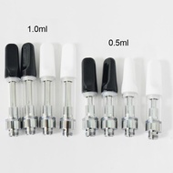 10X  Vape Cartridges 510 Thread O pen Vaporizer 0.5ml 1.0ml Ceramic Coil Atomizer G2 G5 Vapor empty 