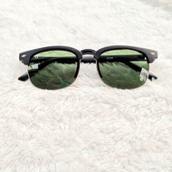KACAMATA GAYA MODEL GANTUNG KT225/KACAMATA CLUBMASTER HITAM HIJAU DAN LEOPARD