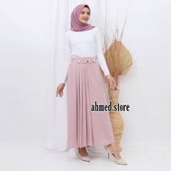 HUSNA PLEATED CULOTTS /Ring HUSNA PLEASE LOGO CULOTTS ORIGINAL HUSNA CULOTTS IMPORTED CULOTTS/AHMED 