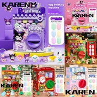 KAREN1 Box Toy, DIY Christmas Egg Twisting|Cartoon Kuromi Sanrio Fun Capsule Lottery Gashapon