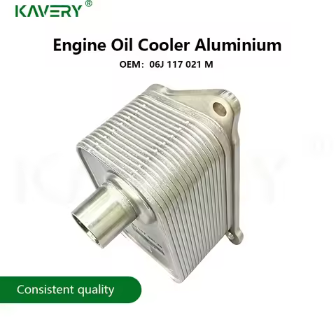 For 1pc EA888 Aluminium Engine Oil Radiator Cooler 06J117021M Golf MK6 MK7 GTI Passat Jetta Tiguan A