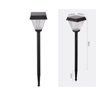 Fortem Fitness EILON โคมไฟโซลาร์เซลล์สนามหญ้า 3W ปรับได้ 2 แสง รุ่น EZTD-TYN-FC02 สีดำ สินค้าคุณภาพด