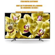 SONY LED TV NEW MODEL KD 65X8000G ANDROID &amp; 4K TV 65 INCH BLACK