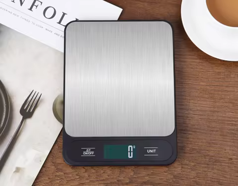 Digital Food Scale 10kg 1g Electronic Kitchen Baking Weight Scales Stainless Steel 5kg 1g Gram Ounce