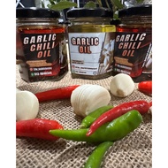 Garlic chili oil & Garlic Oil Muslim Produk 100% Halal